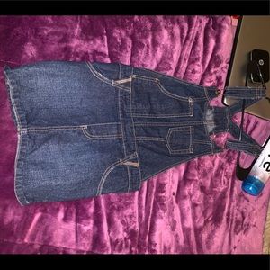 Overalls dress